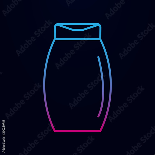 Spa cosmetic gel nolan icon. Simple thin line, outline vector of bathroom icons for ui and ux, website or mobile application