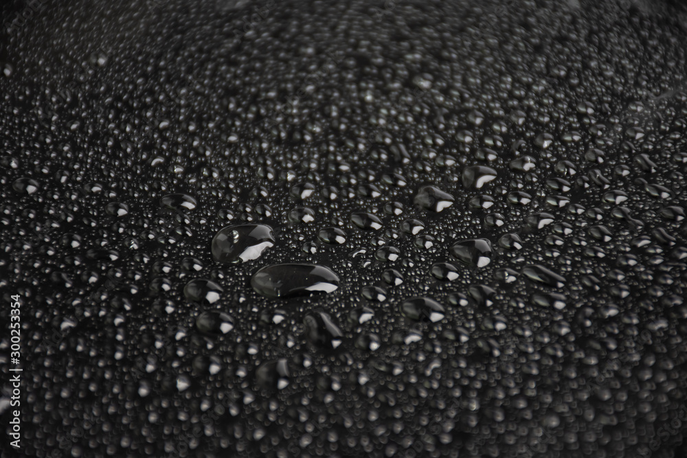 Fototapeta premium rain drops on window