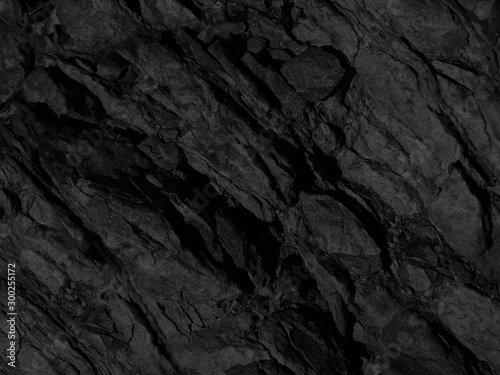 Black stone texture background. Rock texture. Abstract grunge stone background. © Наталья Босяк
