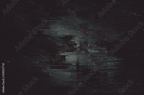 Fototapeta Abstract glith background