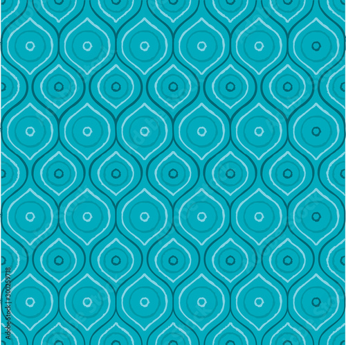 Abstract Aboriginal dot painting in vector format