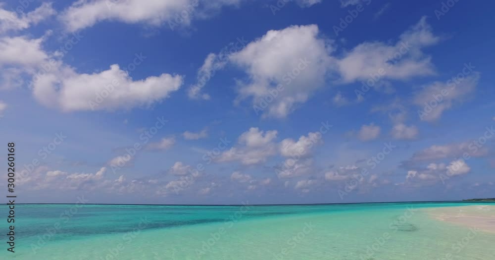 Conceptual design of an astonishing tropical seascape with white clouds hanging over turquoise seawater in Thailand Conceptual design of an astonishing tropical seascape with white clouds hanging over turquoise seawater in Thailand