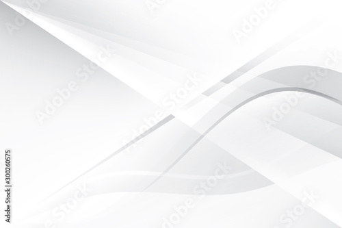 Abstract geometric white and gray color background. Vector, illustration.
