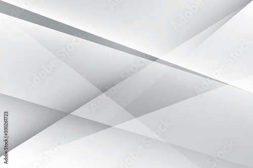 Abstract geometric white and gray color background. Vector, illustration.