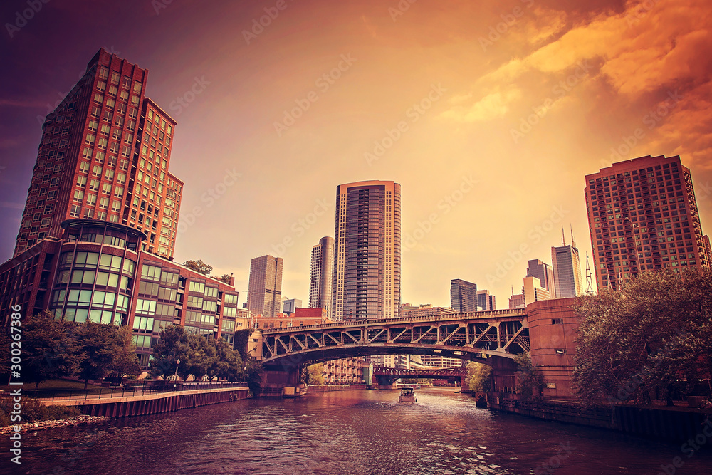 Obraz premium Stock City