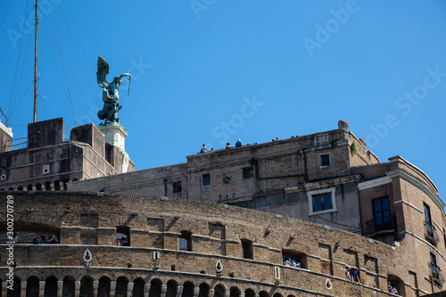 Details from Castel Sant'Angelo photo