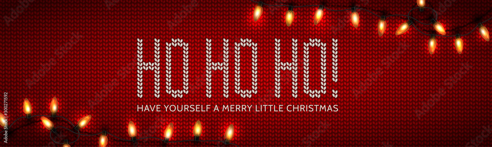 Christmas background, banner, frame, header, background or greeting card design. Vector Illustration - obrazy, fototapety, plakaty 