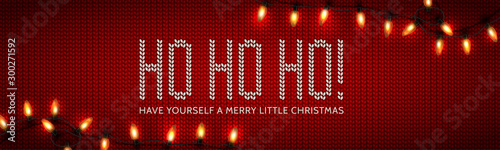 Christmas background, banner, frame, header, background or greeting card design. Vector Illustration