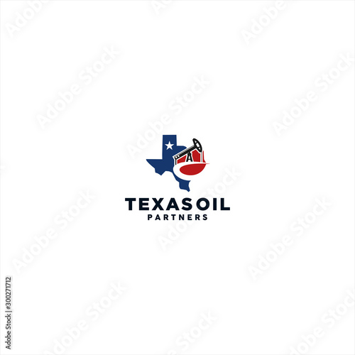 Texas Oil and Gas Logo Template