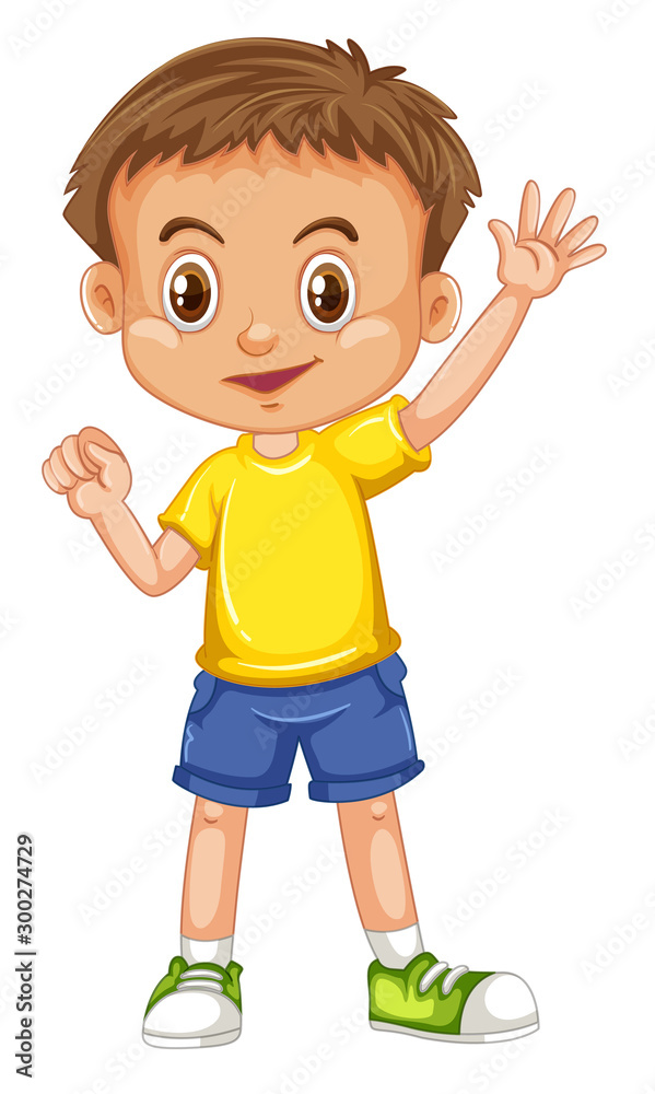 Cute happy smiling child isolated on white background Cute happy smiling child isolated on white background