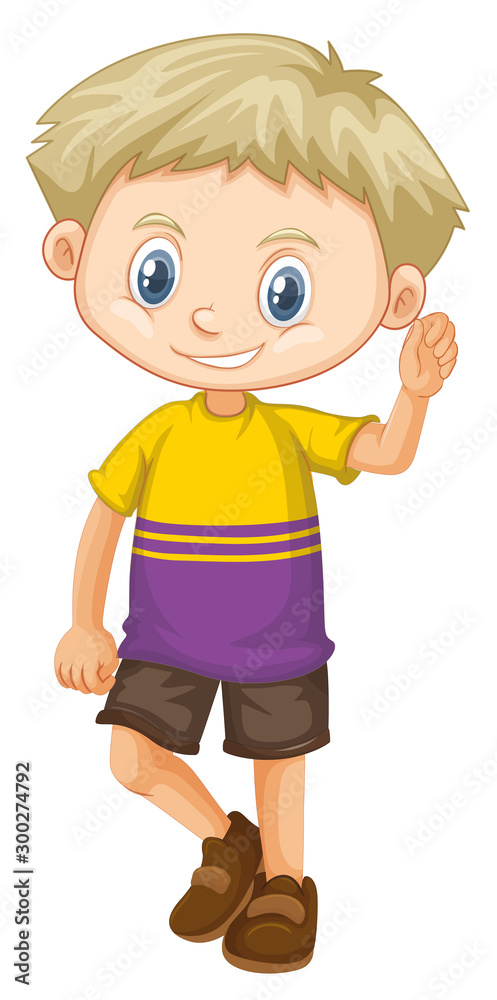 Cute happy smiling child isolated on white background Cute happy smiling child isolated on white background