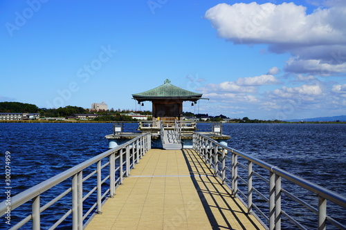 片山津温泉　浮御堂