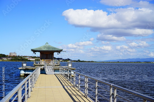 片山津温泉　浮御堂