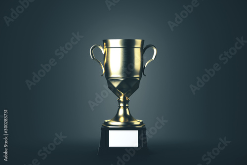 Golden winner's cup