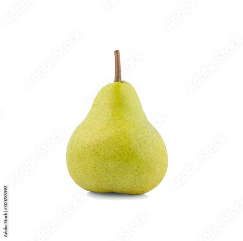 pears isolated on white background