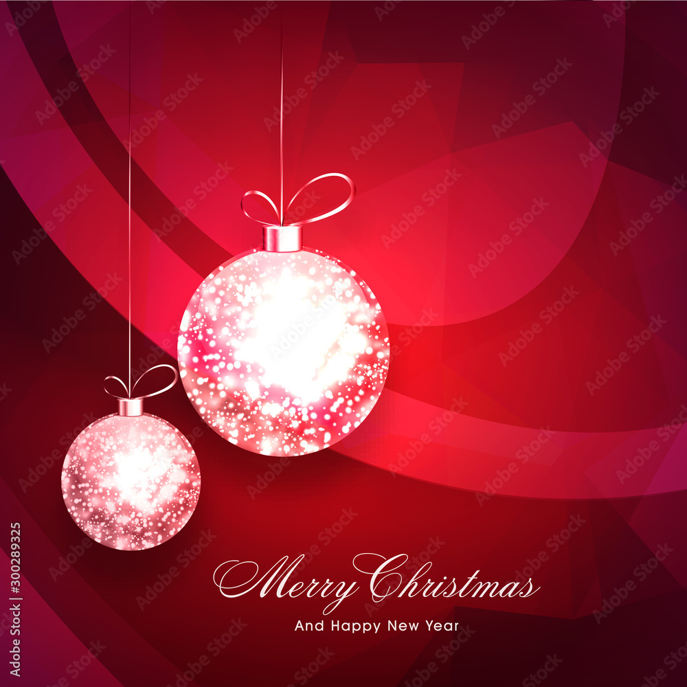 Greeting card for Christmas and New Year celebration. Greeting card for Christmas and New Year celebration.