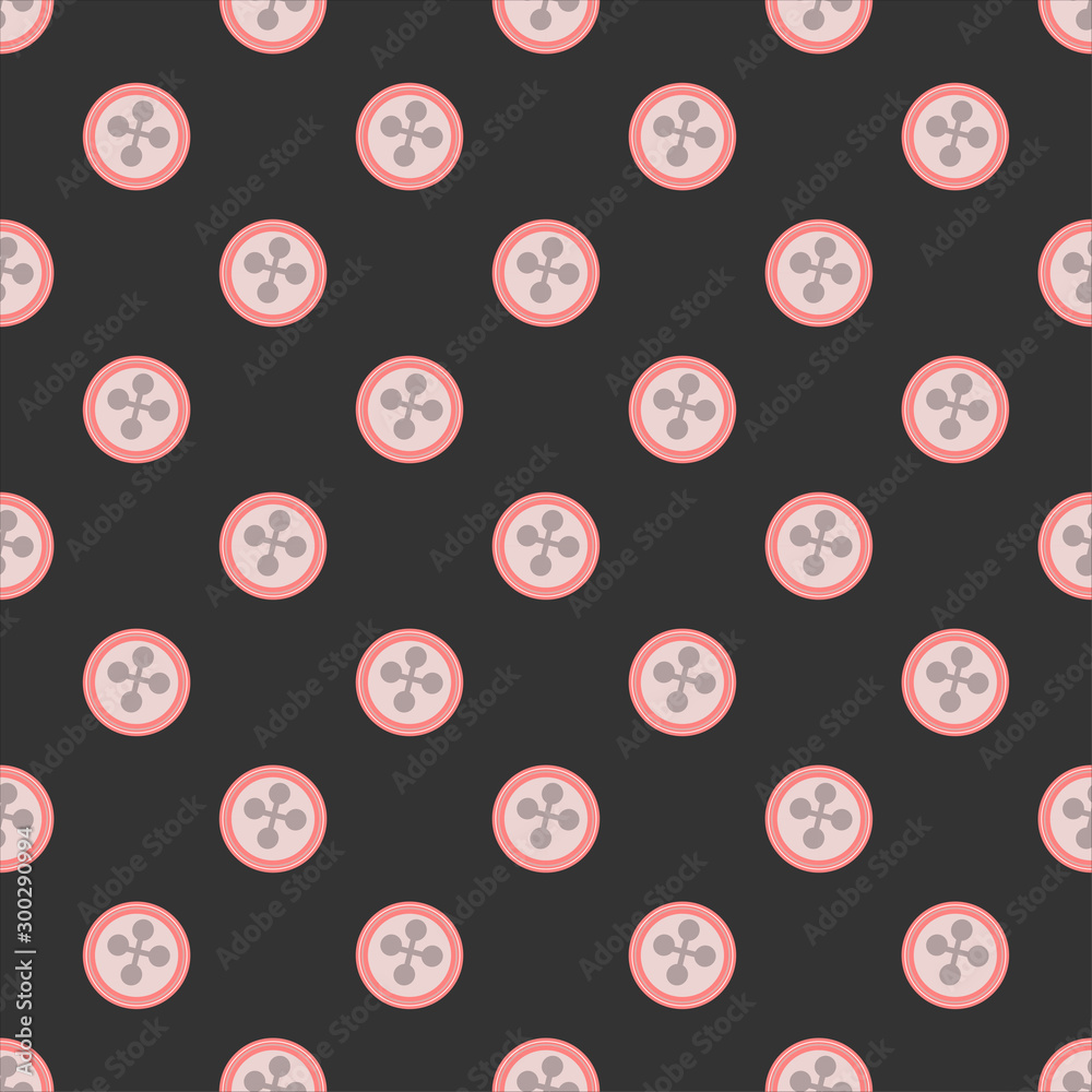 Seamless Pattern with buttons Seamless Pattern with buttons