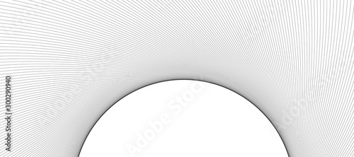 wired sun abstract half black white