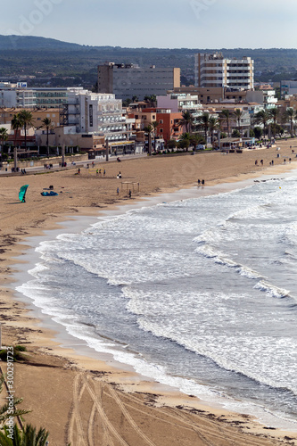 The beach of Palma