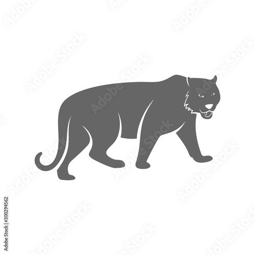Fototapeta Naklejka Na Ścianę i Meble -  Tiger Logo Design Vector. Tiger logo Template