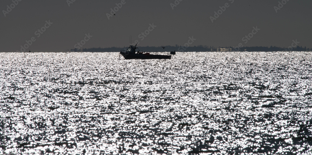 Obraz premium Bateau de pêche