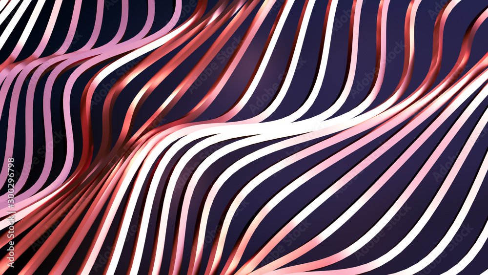 Golden wave background. 3d illustration, 3d rendering. Golden wave background. 3d illustration, 3d rendering.