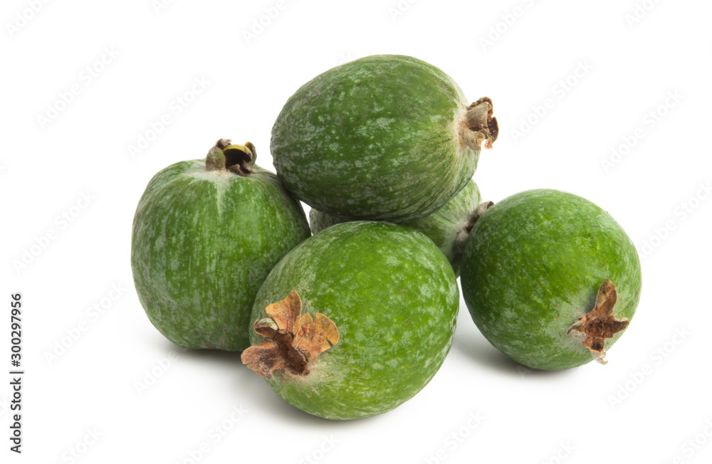 feijoa isolated feijoa isolated