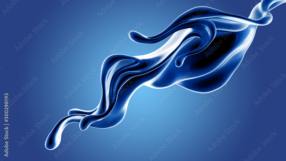Splash fluid. 3d illustration, 3d rendering. Splash fluid. 3d illustration, 3d rendering.