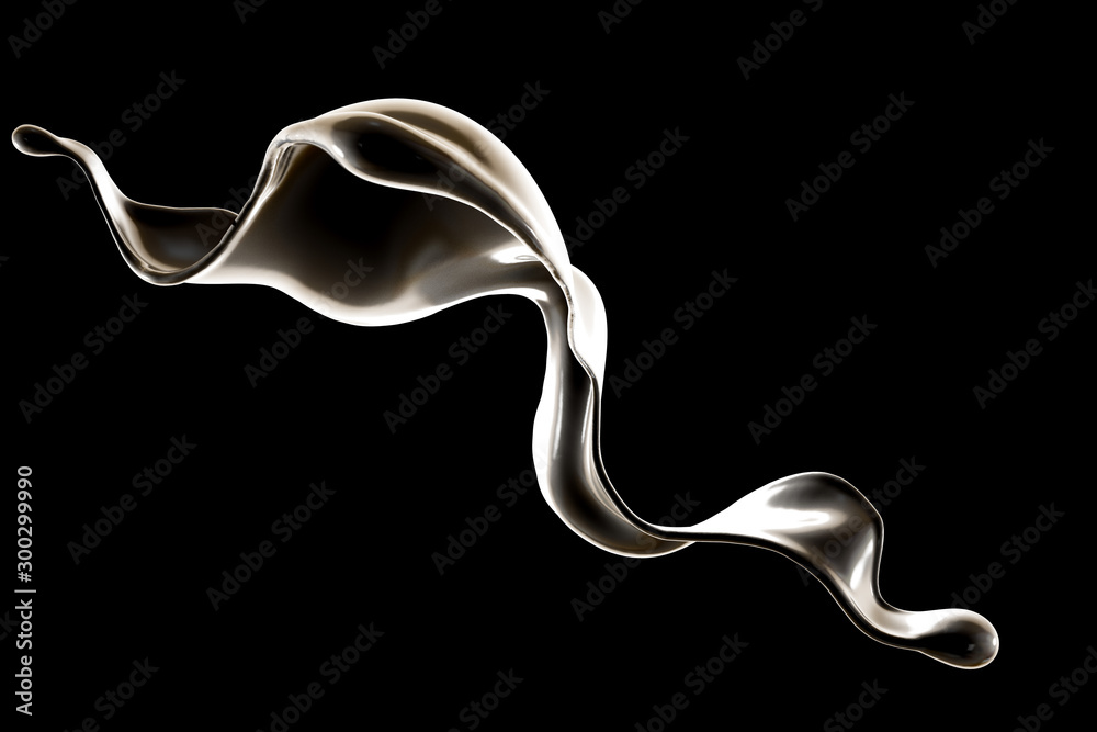 Splash fluid. 3d illustration, 3d rendering. Splash fluid. 3d illustration, 3d rendering.