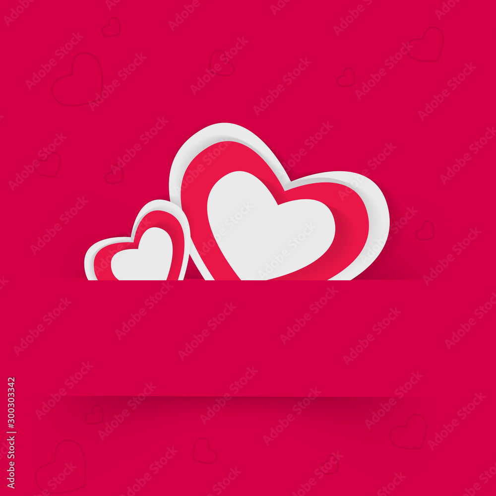 Greeting card for Valentine's Day celebration. Greeting card for Valentine's Day celebration.