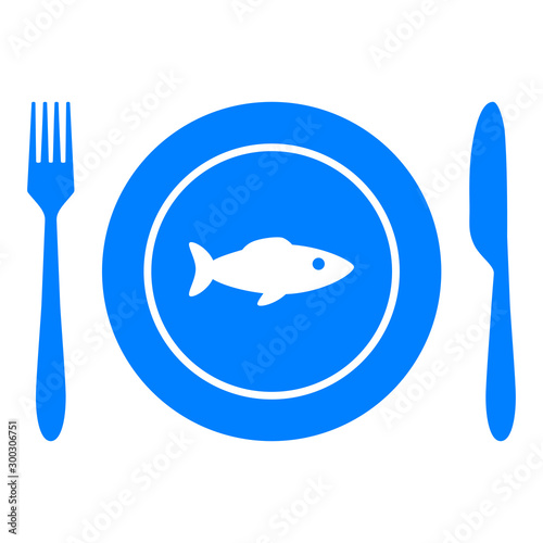 Fisch und Besteck