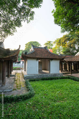 Old buildings in Temper of Literature ( Van Mieu ) - Vietnam first national university, was built in 1070
