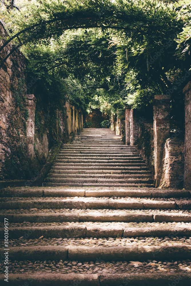 Fototapeta schody na wyspach Borromées we Włoszech