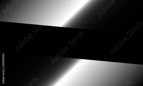 Abstract of the smooth silk lines black and white backgrounds. Vector illustration design.