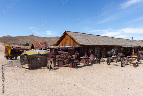 Gold Point ghost town  Nevada  USA 