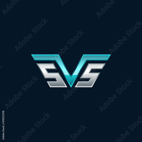 SVS Logo Design Awesome Inspiration