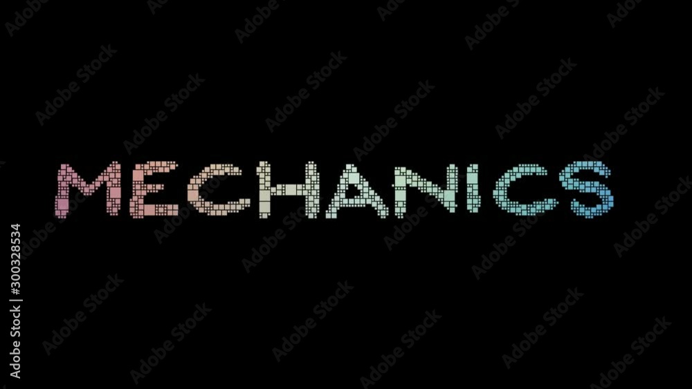 Quantum Mechanics Pixelated Text Morphing Looping Pixels With Glitch Effect Quantum Mechanics Pixelated Text Morphing Looping Pixels With Glitch Effect