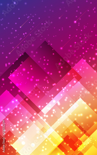 Futuristic abstract geometric vector background