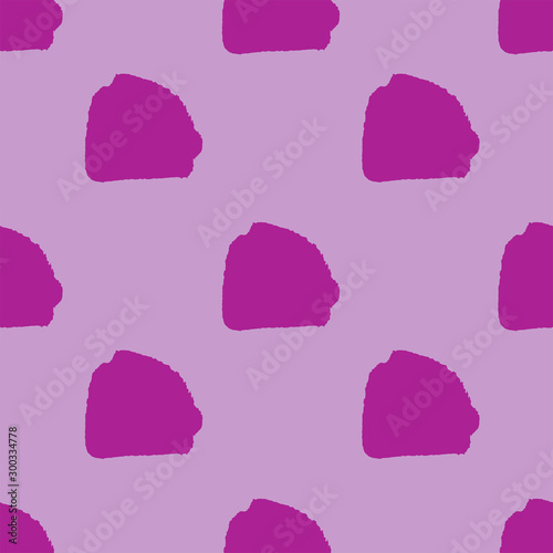 Abstract block motif. Vector illustration. Bright background with minimalistic elements. Textured seamless pattern. Grunge endless template. Pink colours backdrop. Fabric textile print.