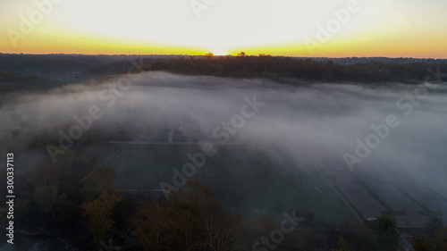 Fog on Water