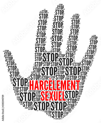 Konstfotografi Stop au harcèlement sexuel