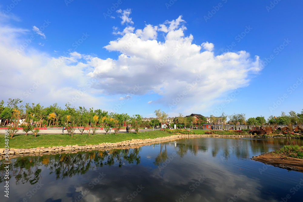 City park scenery City park scenery