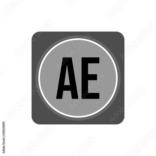 Initial Letter Logo AE Template Vector Design
