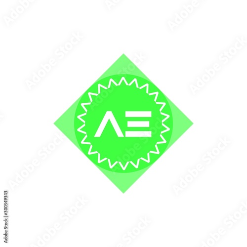 Initial Letter Logo AE Template Vector Design