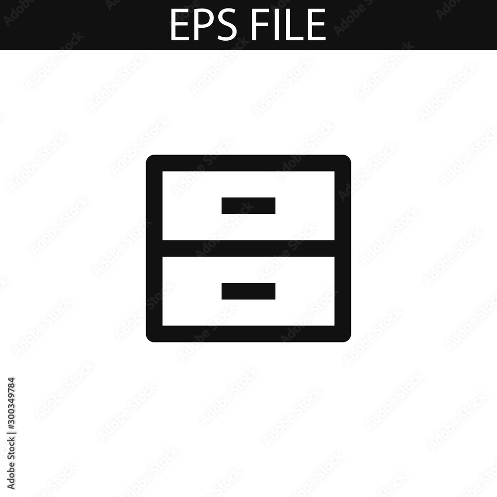 Archive icon. EPS vector file Archive icon. EPS vector file