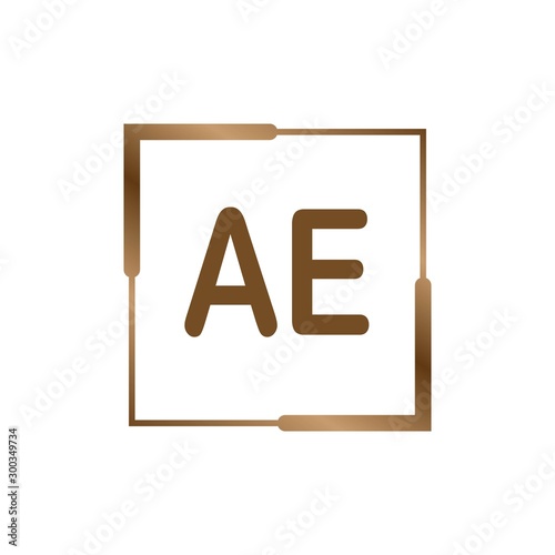 Initial Letter Logo AE Template Vector Design