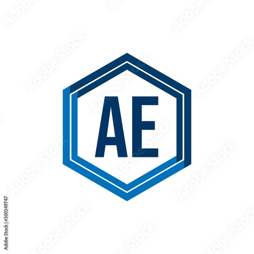 Initial Letter Logo AE Template Vector Design