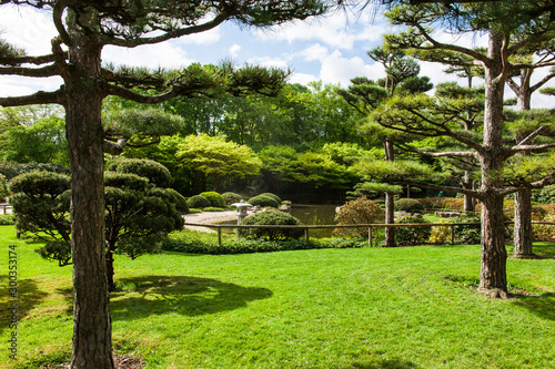 Japanischer Garten in Düsseldorf photo