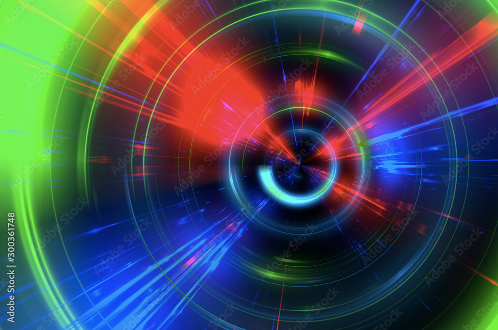 Fototapeta premium Abstract graphic element effect for background