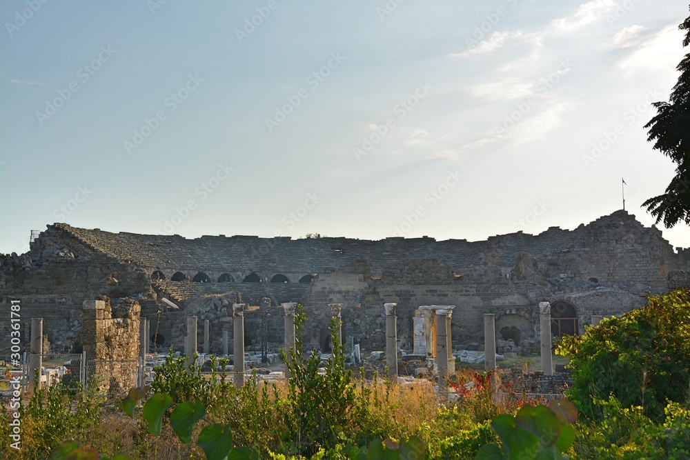 The ancient city in Turkey